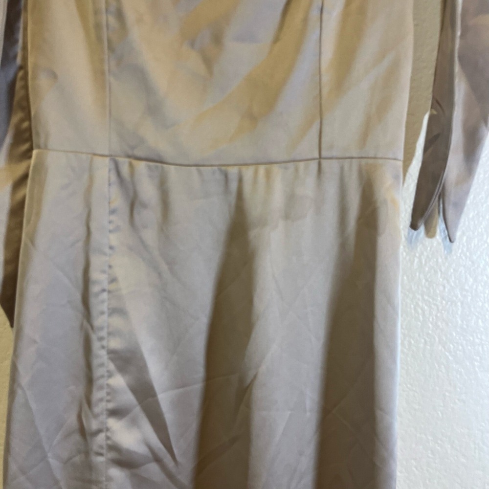 Show Me Your Mumu Champagne Gold Midi Maxi Dress Size Small Bridesmaid‎ - Picture 5 of 10